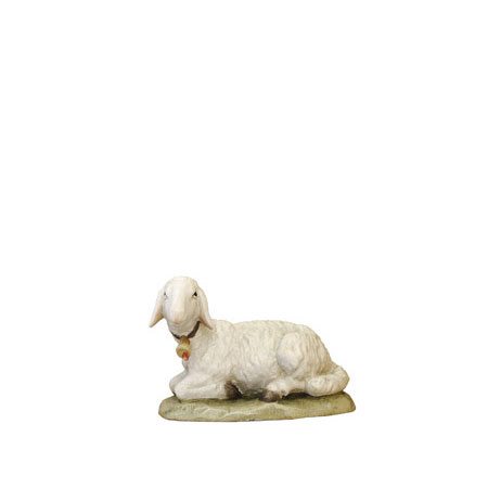 Anri Sheep Lying With Bell Karl Kuolt Nativity Cecconi