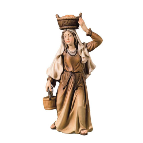 Royal nativity – Shepherdess with baskets