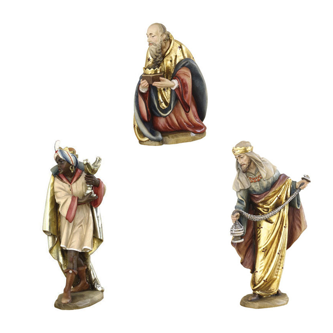 ANRI - 3 Wise Men - Ulrich Bernardi nativity - Cecconi