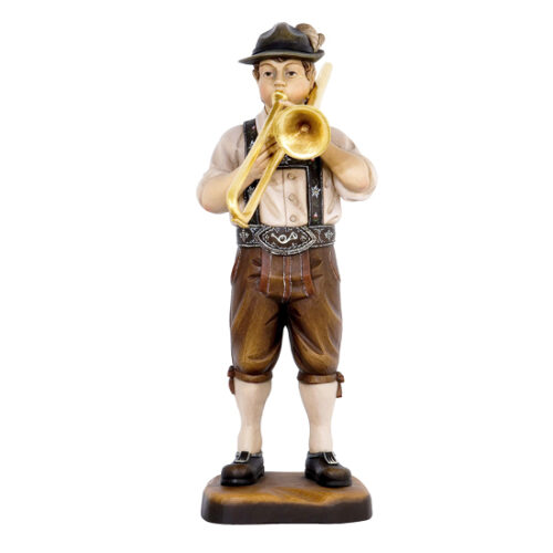 Slide Trombone Player Folk Musician