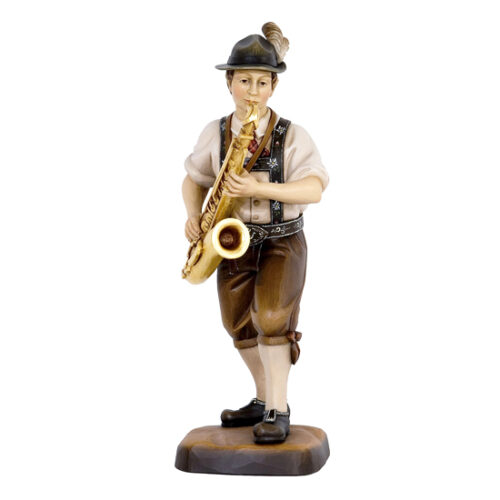 Saxophonist Folk Musician