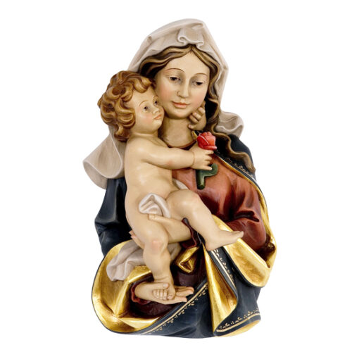 Madonna Bust with Child hanging
