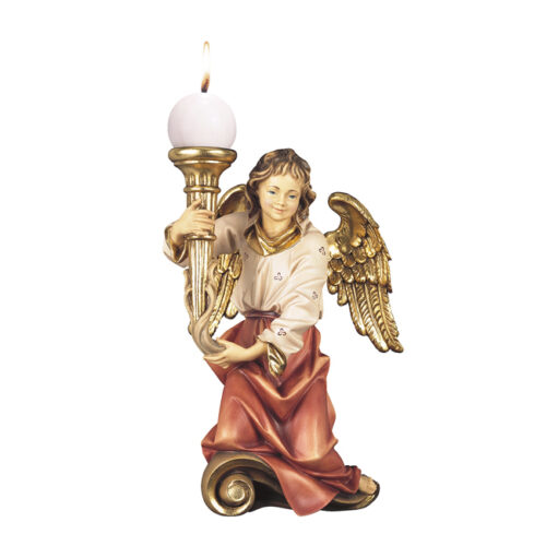 Angel kneeling Candle Holder left