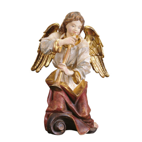 Angel kneeling with Trombone