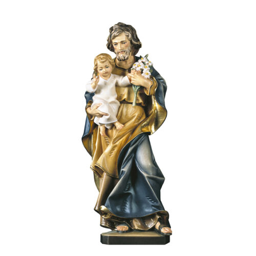 Saint Joseph with Child and Lily