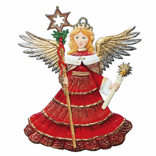 Engel mit Sternstab – stehende Zinnfigur