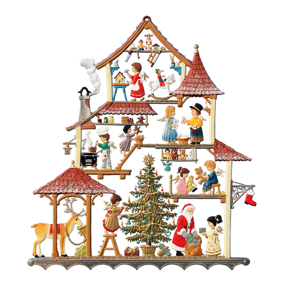Christmas Workshop - hanging pewter ornament