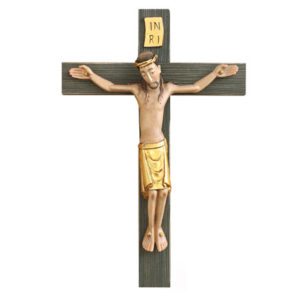 ANRI - Crucifix in gold Byzantine style