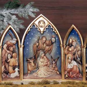 ANRI - Relief Nativity - Set