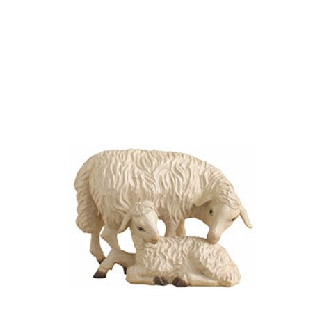 ANRI - Schaf mit Lamm - ANRI Krippe