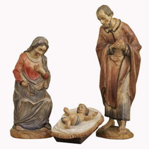 ANRI - Holy Family - Karl Kuolt nativity Linden wood