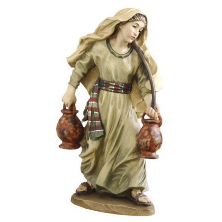 ANRI - Woman with tankards - Ulrich Bernardi nativity