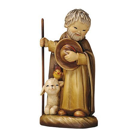 ANRI - Shepherd with cane and hat - Juan Ferrandiz nativity