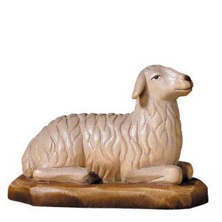 ANRI - Sheep lying - Holy Land nativity