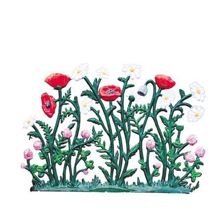 Poppies- standing pewter ornament Poppies- standing pewter ornament