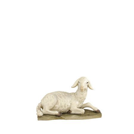 アンリ人形Shepherd lying with lambs nativity | ヤマダウェブコム